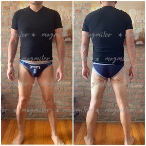 TINY NAVY JAPANESE BIKINI (SMALL)